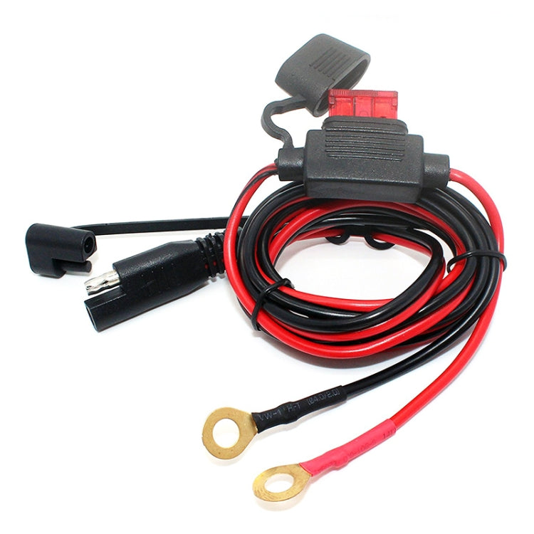 Motorcycle 5V 2.1A Waterproof USB Charger Kit SAE to USB Adapter, with Extension Harness - Battery Charger by PMC TechLife | Online Shopping South Africa | PMC TechLife | Buy Now Pay Later Mobicred
