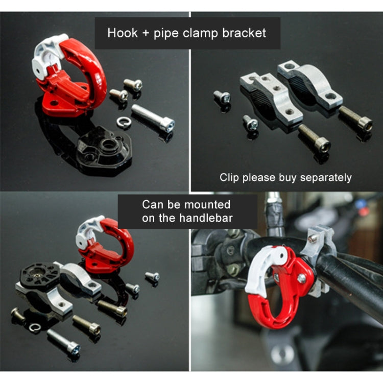 Durable Aluminum Alloy Bag Hook for Motorcycle / Bicycle(Blue) - free shipping - PMC TechLife - Order now!