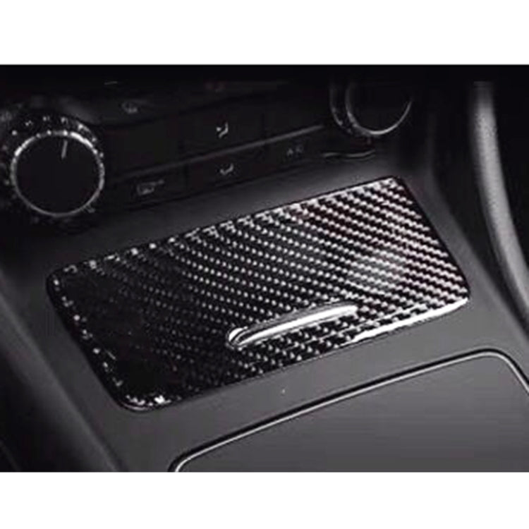 Car Carbon Fiber Ashtray Panel Decorative Sticker for Mercedes-Benz GLA 2015-2018 - free shipping - PMC Jewellery - Order now!