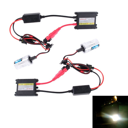 2PCS 35W H8/H11 2800 LM Slim HID Xenon Light with 2 Alloy HID Ballast, High Intensity Discharge Lamp, Color Temperature: 8000K - Xenon Lights by PMC Jewellery | Online Shopping South Africa | PMC Jewellery | Buy Now Pay Later Mobicred