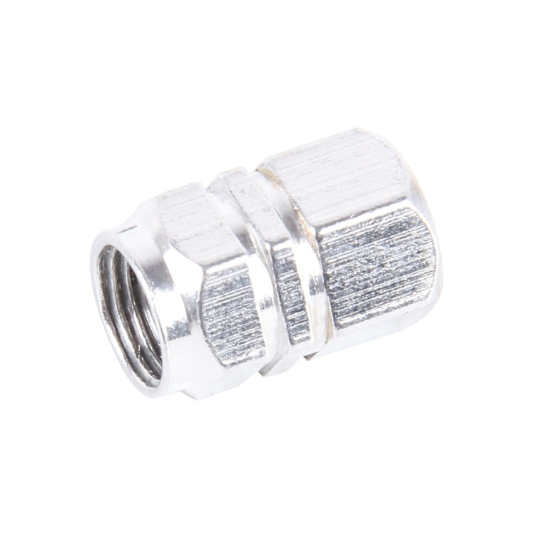 4PCS SA Metal Plated Hexagon Shape Universal Tire Valve Stem Cap(Silver) - free shipping - PMC TechLife - Order now!