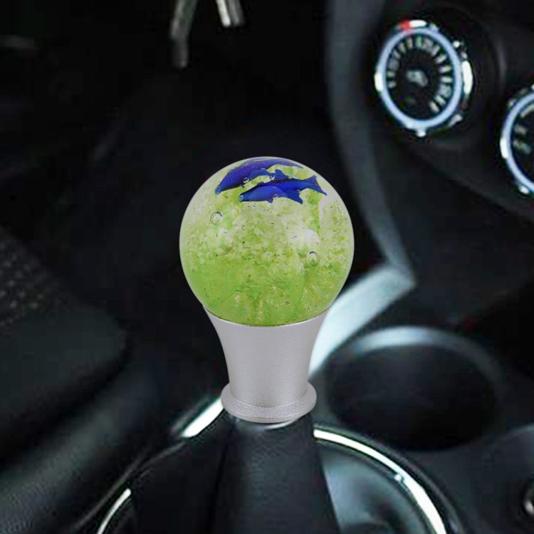 Crystal Ball Shaped Universal Vehicle Car Shifter Cover Manual Automatic Aluminum Gear Shift Knob - Shift Knob by PMC Jewellery | Online Shopping South Africa | PMC Jewellery