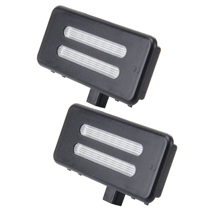 2 PCS White Light Car LED Vanity Mirror Lamp Lights with 18 SMD-3528 Lamps for BMW E60/ E60N/ E61/ E61N/ E90/ E90N/ E91/ E91N/ E92/ E92N/ E70/ E71/ E84/ F25/ X3 - free shipping - PMC TechLife - Order now!