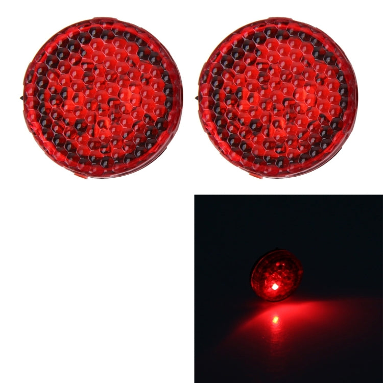 2 PCS Car Door Anti-collision Warning Strobe Light (Red Light) - Warning Lights by PMC TechLife | Online Shopping South Africa | PMC TechLife | Buy Now Pay Later Mobicred