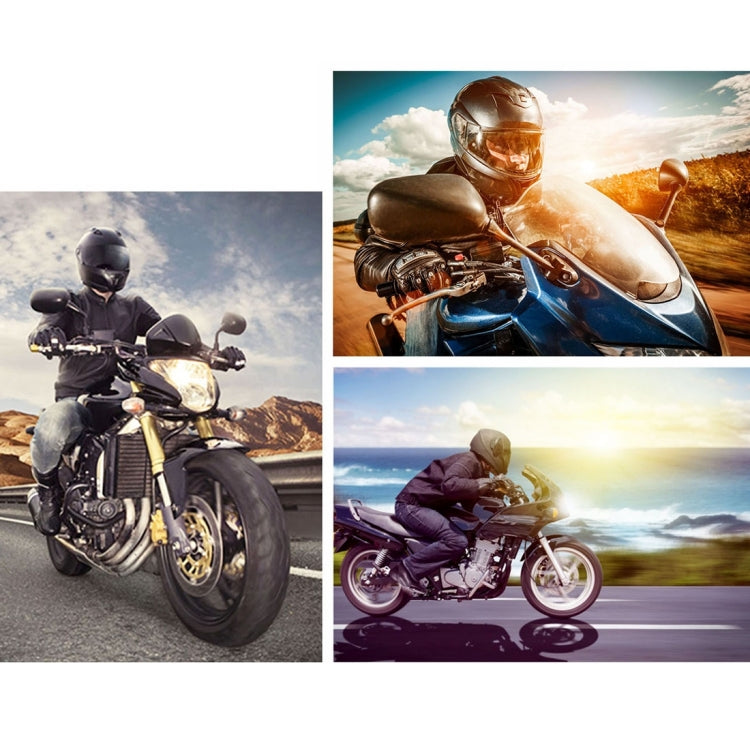 Motorcycle Waterproof Aluminum Shell Bluetooth Handle Stereo Speaker, Support BT/MP3/FM/TF(Gold) - Electrical Instruments by PMC TechLife | Online Shopping South Africa | PMC TechLife | Buy Now Pay Later Mobicred