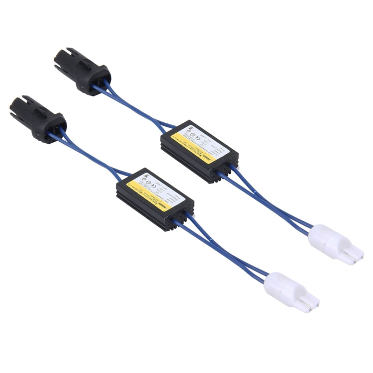 2 PCS T10 Car Auto Clearance Light Warning Error-free Decoder Adapter for DC 12V/3W - Headlight Ballast by PMC TechLife | Online Shopping South Africa | PMC TechLife | Buy Now Pay Later Mobicred