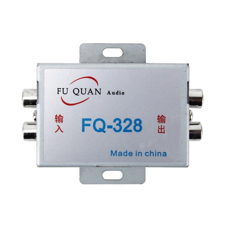 FQ-328 3.5mm Car RCA Amplifier Audio Noise Filter - Car Amplifiers by PMC TechLife | Online Shopping South Africa | PMC TechLife | Buy Now Pay Later Mobicred