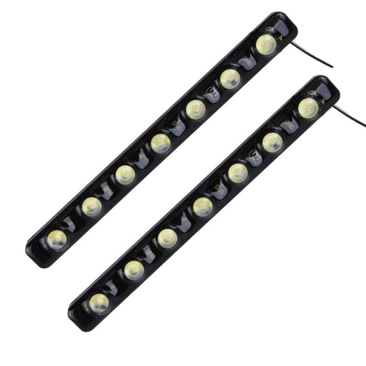 2 PCS 7W 210 LM 6000K DRL Daytime Running Light with 7 SMD-5050 Lamps, DC 12V(White Light) - Running Lights by PMC Jewellery | Online Shopping South Africa | PMC Jewellery | Buy Now Pay Later Mobicred