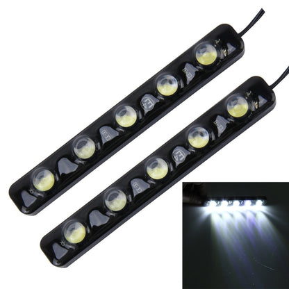 2 PCS 5W 150 LM 6000K DRL Daytime Running Light with 5 SMD-5050 Lamps, DC 12V(White Light) - Running Lights by PMC Jewellery | Online Shopping South Africa | PMC Jewellery | Buy Now Pay Later Mobicred