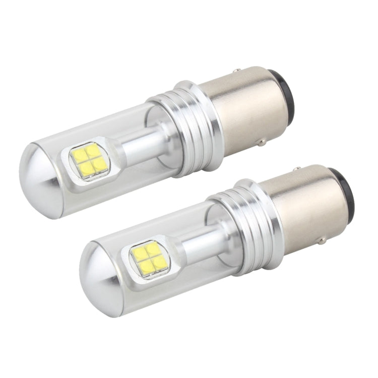 2 PCS  1157/BAY15D 40W 800 LM 6000K Car Turn Light Backup Light Brake Light with 8 CREE Lamps, DC 12V(White Light) - Arrow Turn Lights by PMC Jewellery | Online Shopping South Africa | PMC Jewellery | Buy Now Pay Later Mobicred