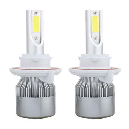 2 PCS  H13 18W 1800 LM 6000K IP68 Canbus Constant Current Car LED Headlight with 2 COB Lamps, DC 9-36V(White Light) - LED Headlamps by PMC Jewellery | Online Shopping South Africa | PMC Jewellery | Buy Now Pay Later Mobicred