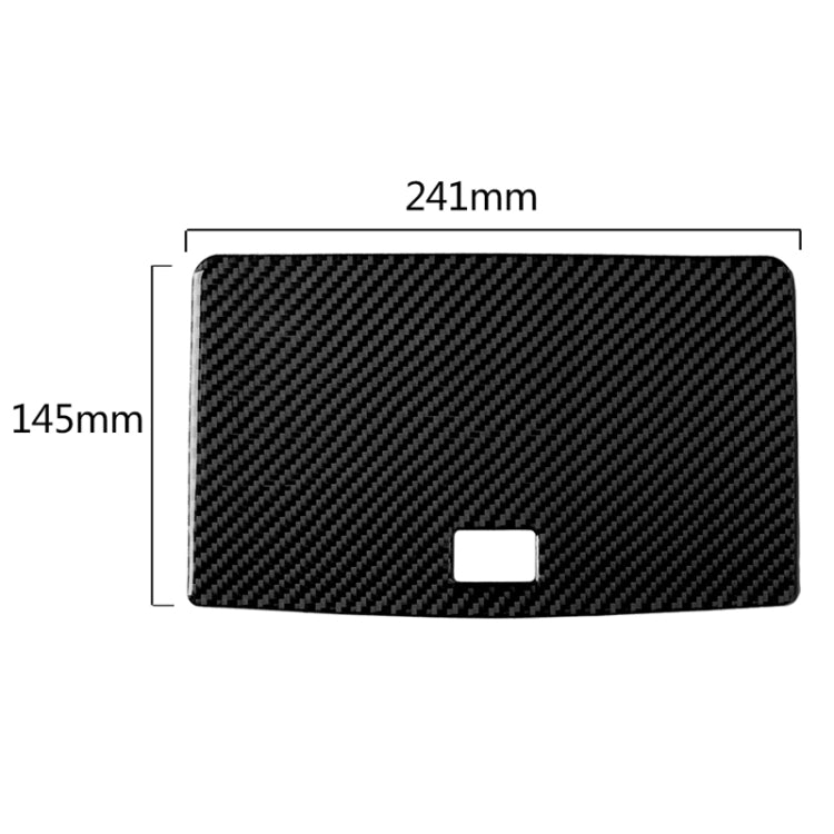 Car Carbon Fiber Console Navigation Panel Decorative Sticker for Mercedes-Benz W204 C Class 2007-2010 - Car Interior Mouldings by PMC TechLife | Online Shopping South Africa | PMC TechLife