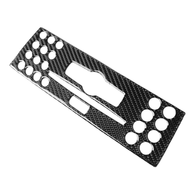 Car Carbon Fiber Center Console Panel Decorative Sticker for Mercedes-Benz W204 C Class 2007-2010 - free shipping - PMC TechLife - Order now!
