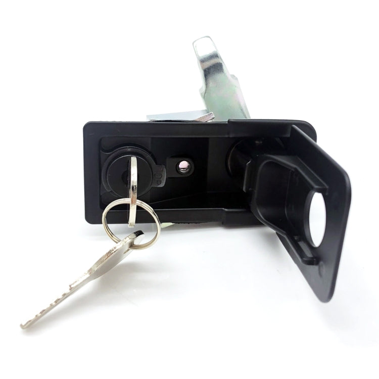 Adjustable Black Paddle Entry Door Latch & Keys Tool Box Lock for Trailer / Yacht / Truck - Locks & Hasps by PMC Jewellery | Online Shopping South Africa | PMC Jewellery