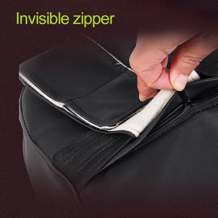 Four Seasons Breathable Memory Foam Car Lumbar Pillow Polyester Pillow (Coffee) - Seat Accessories by PMC TechLife | Online Shopping South Africa | PMC TechLife | Buy Now Pay Later Mobicred