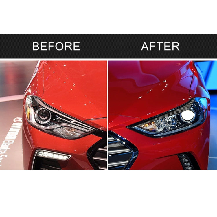 Car Carbon Fiber Light Eyebrow for Hyundai Elantra 2016-2018 - Lamp Decoration by PMC TechLife | Online Shopping South Africa | PMC TechLife | Buy Now Pay Later Mobicred