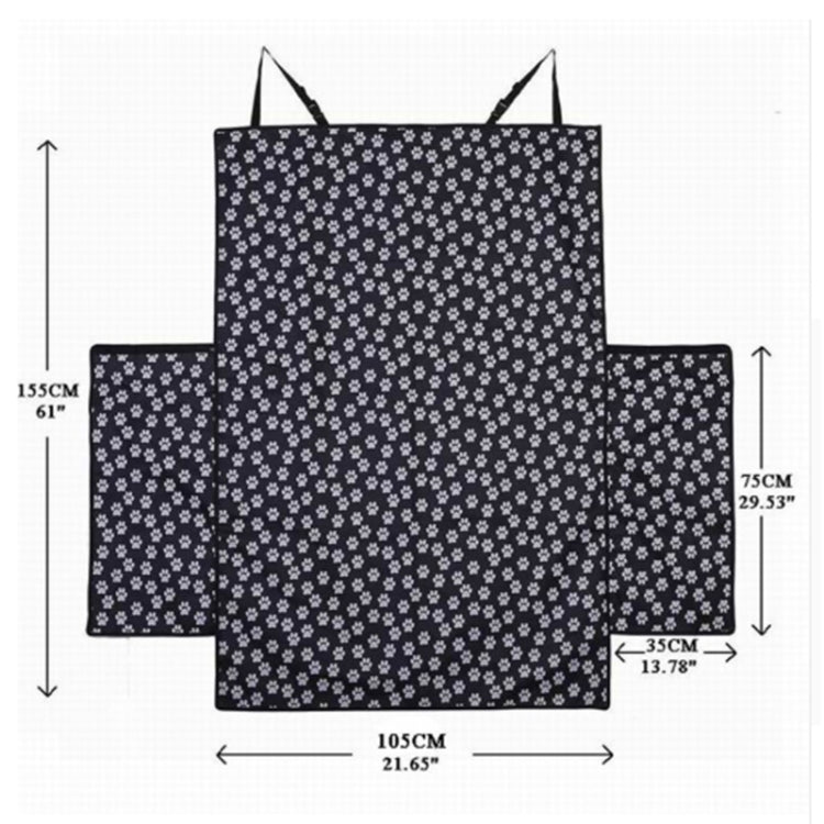 Nonslip Folding Waterproof Car Trunk Seat Cover Pet Cat Dog Cushion Mat, Size: 155 x 105cm - Seat Accessories by PMC Jewellery | Online Shopping South Africa | PMC Jewellery | Buy Now Pay Later Mobicred