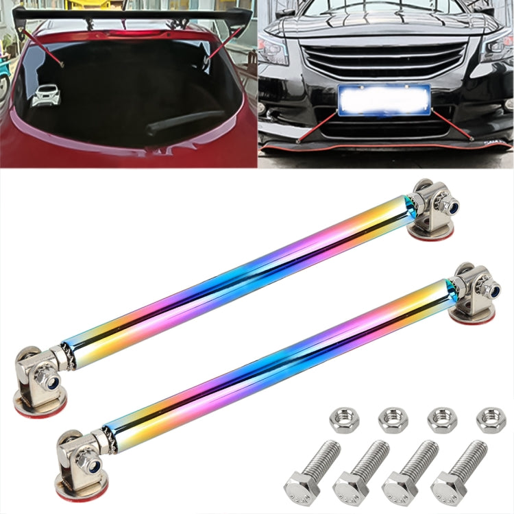 2 PCS Car Modification Adhesive Surrounded Rod Lever Front and Rear Bars Fixed Front Lip Back Shovel, Length: 15cm(Colour) - Trunk & Bumper Accessories by PMC TechLife | Online Shopping South Africa | PMC TechLife | Buy Now Pay Later Mobicred