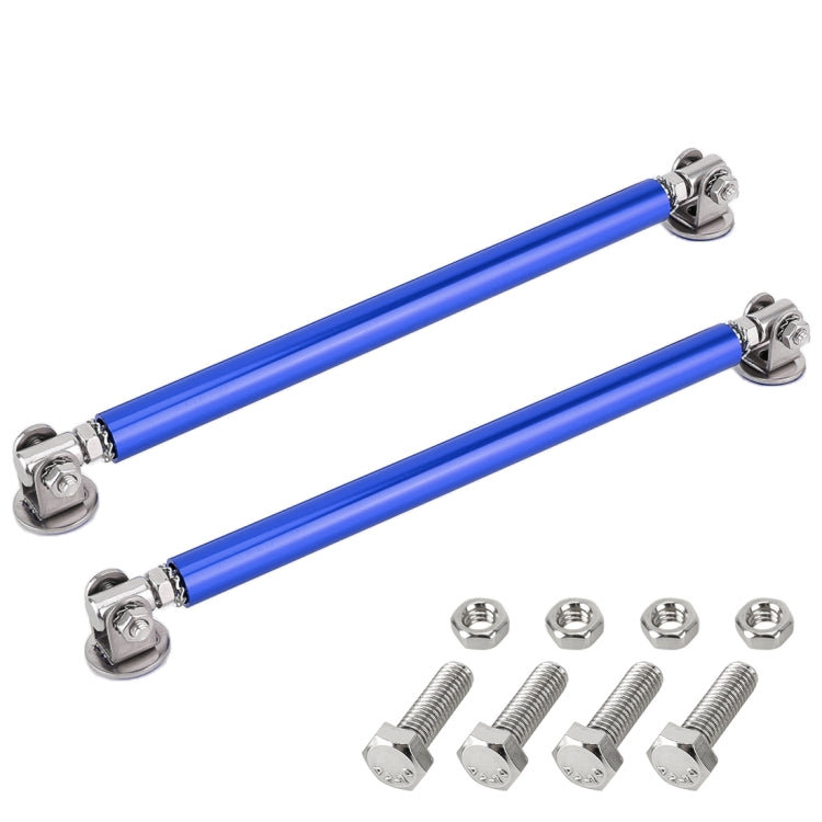 2 PCS Car Modification Adhesive Surrounded Rod Lever Front and Rear Bars Fixed Front Lip Back Shovel, Length: 15cm(Blue) - Trunk & Bumper Accessories by PMC TechLife | Online Shopping South Africa | PMC TechLife | Buy Now Pay Later Mobicred