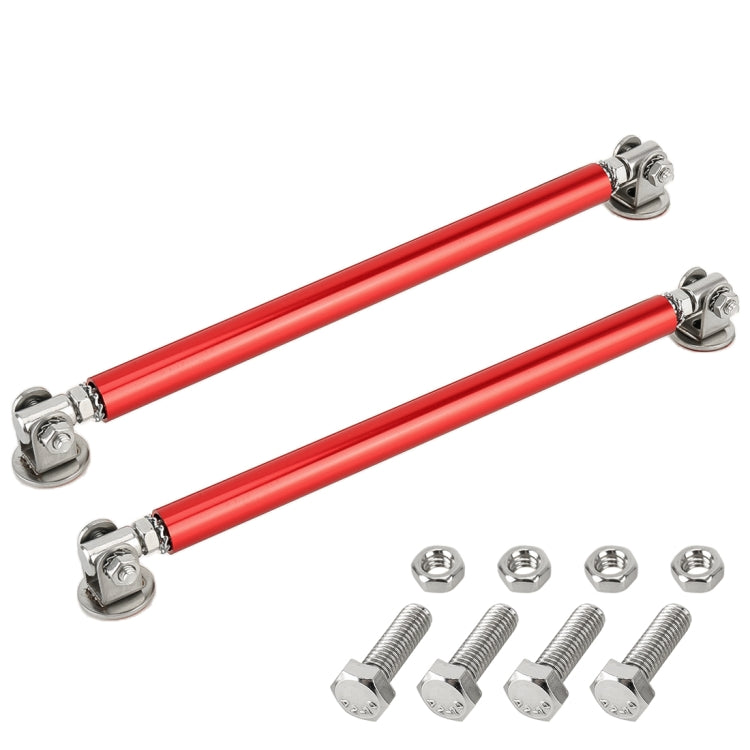 2 PCS Car Modification Adhesive Surrounded Rod Lever Front and Rear Bars Fixed Front Lip Back Shovel, Length: 20cm(Red) - Trunk & Bumper Accessories by PMC TechLife | Online Shopping South Africa | PMC TechLife | Buy Now Pay Later Mobicred