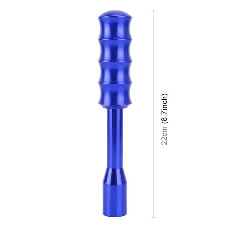 Universal Car Twisted Pattern Gear Head Gear Shift Knob (Blue) - Shift Knob by PMC TechLife | Online Shopping South Africa | PMC TechLife | Buy Now Pay Later Mobicred