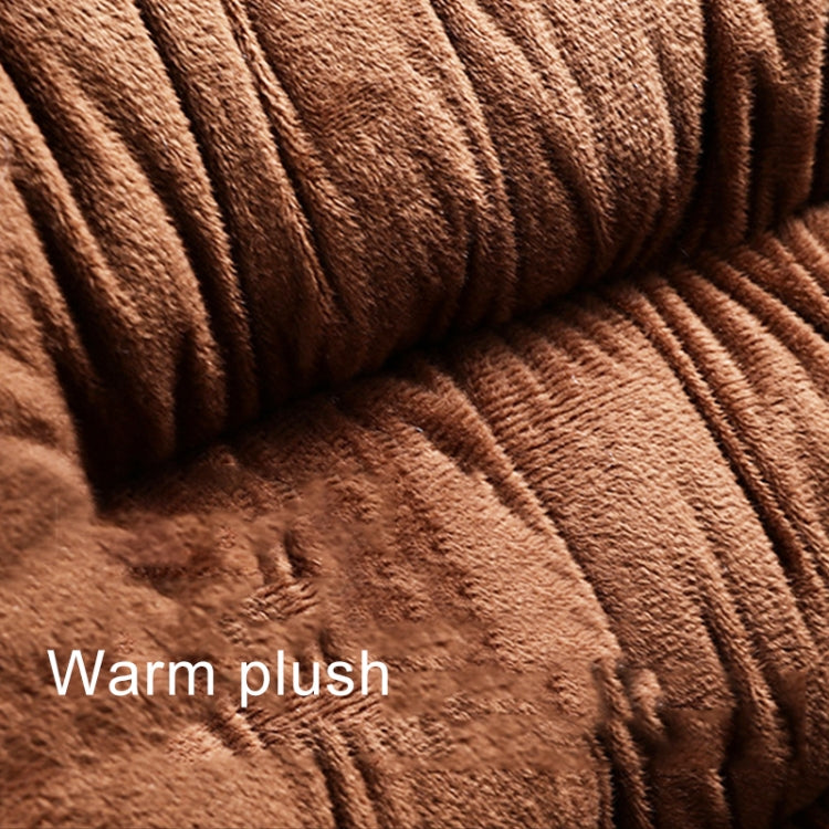 Car Thick Plush Seat Cushion Warmer Cover Winter Seat Mat (Beige) - Seat Accessories by PMC TechLife | Online Shopping South Africa | PMC TechLife | Buy Now Pay Later Mobicred
