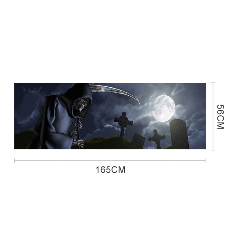 Death Cemetery Pattern Horror Series Car Rear Window Decorative Sticker, Size: 165 x 56cm - Decorative Sticker by PMC Jewellery | Online Shopping South Africa | PMC Jewellery | Buy Now Pay Later Mobicred