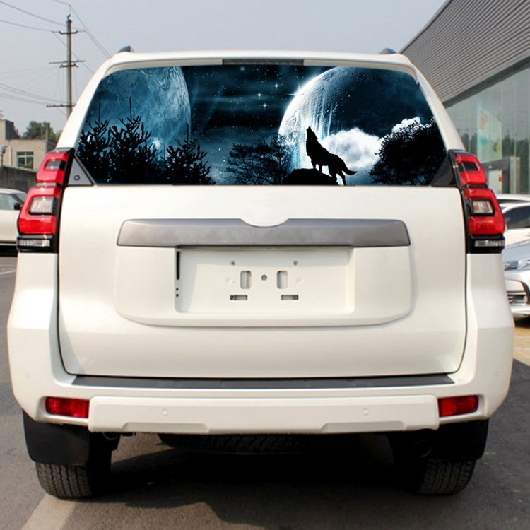 Wolverine Pattern Horror Series Car Rear Window Decorative Sticker, Size: 165 x 56cm - Decorative Sticker by PMC TechLife | Online Shopping South Africa | PMC TechLife | Buy Now Pay Later Mobicred