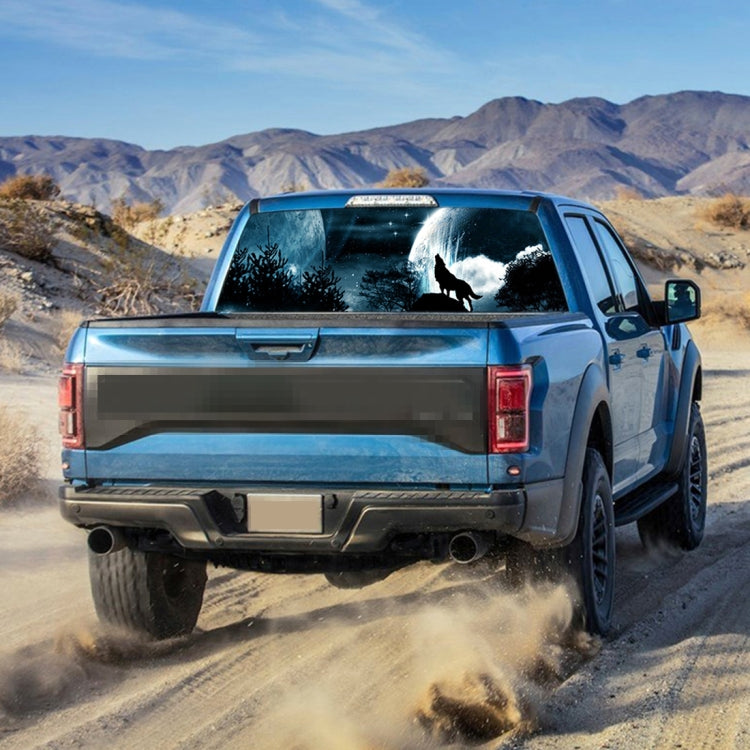 Wolverine Pattern Horror Series Car Rear Window Decorative Sticker, Size: 165 x 56cm - Decorative Sticker by PMC TechLife | Online Shopping South Africa | PMC TechLife | Buy Now Pay Later Mobicred