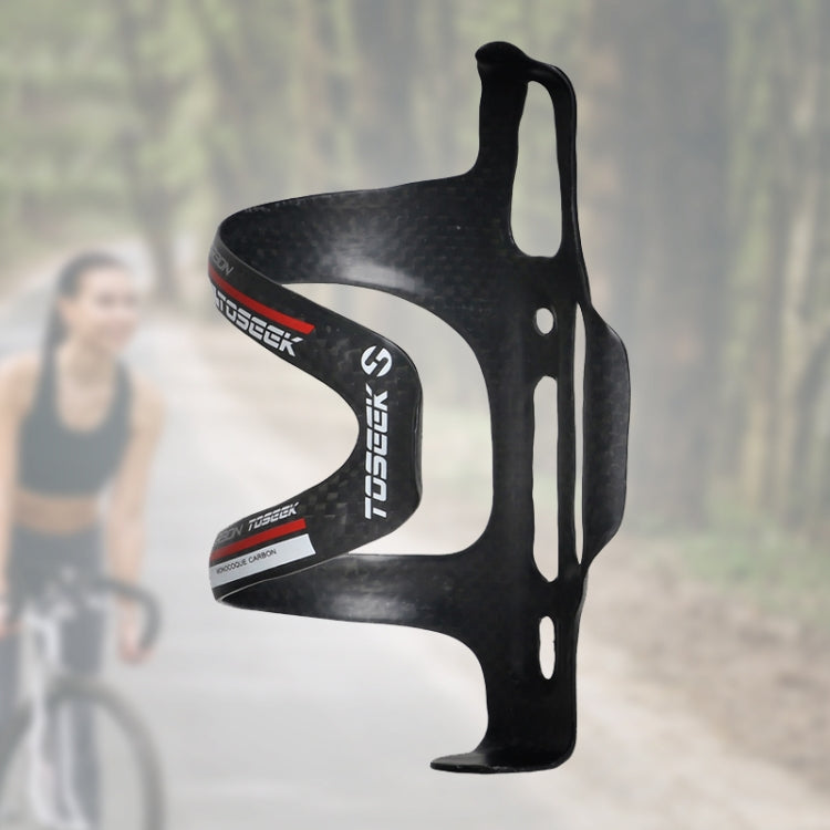 TOSEEK Matte Full Carbon Fiber Road Bicycle Water Bottle Holder (Blue) - free shipping - PMC TechLife - Order now!