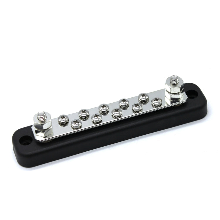 10 Way Power Distribution Bus Bar 10-bit Single Distribution Box for Car / RV / Boat - Booster Cable & Clip by PMC TechLife | Online Shopping South Africa | PMC TechLife | Buy Now Pay Later Mobicred