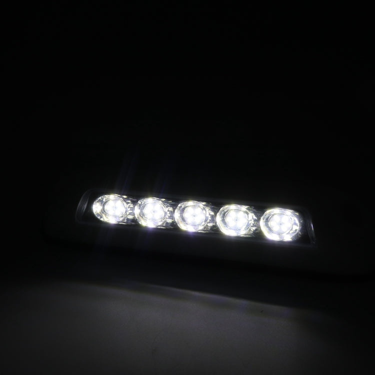 DC 12V 2.6W 6000K IP67 Marine RV Waterproof LED Stair Deck Dome Light Ceiling  Lamp, White Shell and Rubber Base - Marine Accessories & Parts by PMC TechLife | Online Shopping South Africa | PMC TechLife | Buy Now Pay Later Mobicred