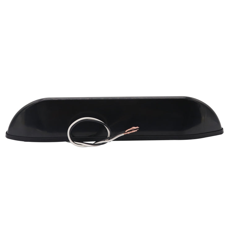 DC 12V 2.6W 6000K IP67 Marine RV Waterproof LED Stair Deck Dome Light Ceiling  Lamp, Black Shell and Rubber Base - Marine Accessories & Parts by PMC TechLife | Online Shopping South Africa | PMC TechLife | Buy Now Pay Later Mobicred