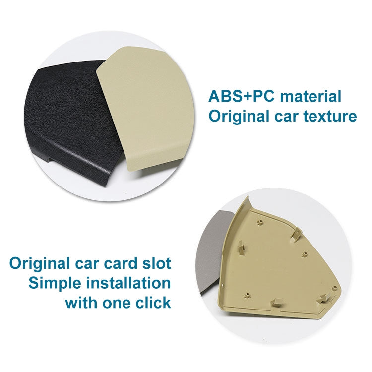 Car Right Side Front Door Trim Panel Plastic Cover 2117270148  for Mercedes-Benz E Class W211 2003-2008 (Light Yellow) - free shipping - PMC TechLife - Order now!