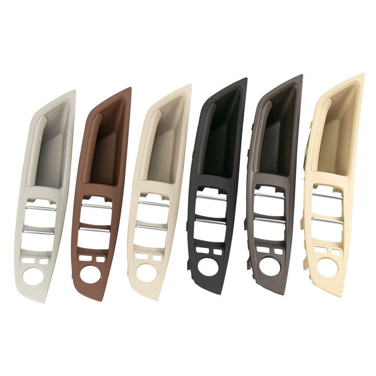 Car Imported Version Inside Doors Handle Pull Trim Cover 5141 7225 873 for BMW F10 F18, Left Driving (Wine Red) - Door Handles by PMC TechLife | Online Shopping South Africa | PMC TechLife | Buy Now Pay Later Mobicred