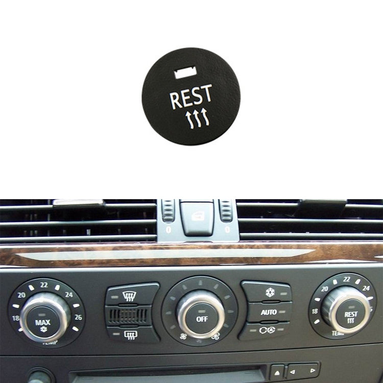 Car Air Conditioner Panel Switch Button REST Key 6131 9250 196-1 for BMW E60 2003-2010, Left Driving - free shipping - PMC TechLife - Order now!