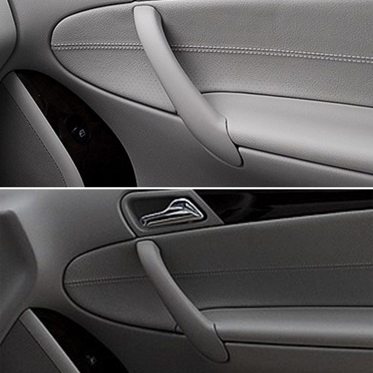 Car Front Right Inside Doors Handle Pull Trim Cover for Mercedes-Benz C-class W203 -2007, Left Driving (Beige) - Door Handles by PMC TechLife | Online Shopping South Africa | PMC TechLife | Buy Now Pay Later Mobicred