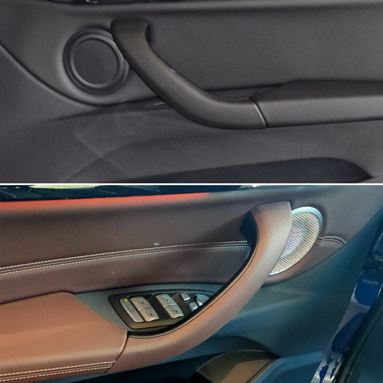 Car Left Side Inside Doors Handle Pull Trim Cover 51417417513 for BMW X1 2016-, Left Driving (Black) - Door Handles by PMC TechLife | Online Shopping South Africa | PMC TechLife | Buy Now Pay Later Mobicred
