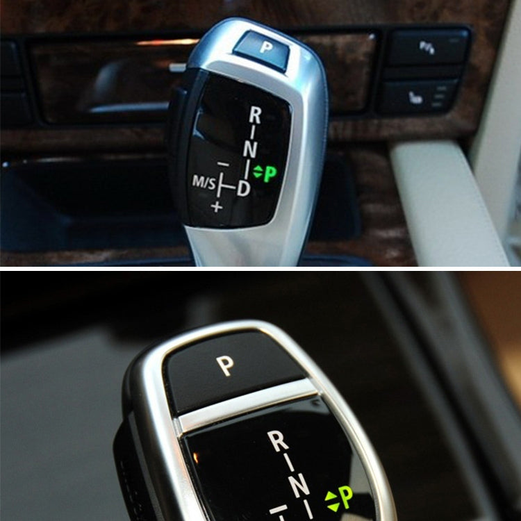 Car Gear Lever Auto Parking Button Letter P Cap for BMW 5 Series 2002-2010, Left Driving(Black) - Car Switches by PMC TechLife | Online Shopping South Africa | PMC TechLife | Buy Now Pay Later Mobicred