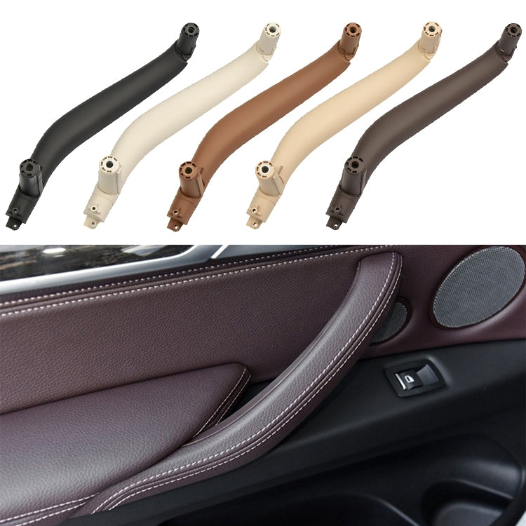 Car Left Side Inside Doors Handle Pull Trim Cover for BMW X5 / X6, Left Driving (Orange) - Door Handles by PMC TechLife | Online Shopping South Africa | PMC TechLife | Buy Now Pay Later Mobicred
