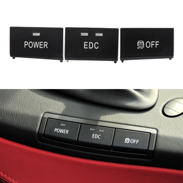 Car No. 1 Center Console Switch Button for BMW 3 Series M3 2005-2012, Left Driving - Car Switches by PMC TechLife | Online Shopping South Africa | PMC TechLife | Buy Now Pay Later Mobicred
