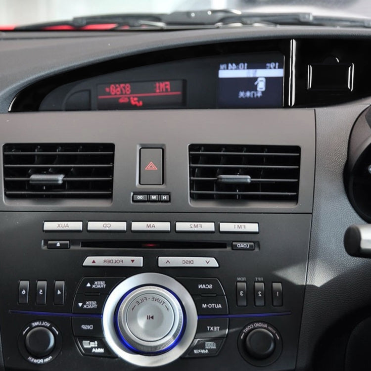 For Mazda 3 Axela 2010-2013 Car Central Display Screen with USB Decorative Sticker, Right Drive - Car Interior Mouldings by PMC TechLife | Online Shopping South Africa | PMC TechLife | Buy Now Pay Later Mobicred