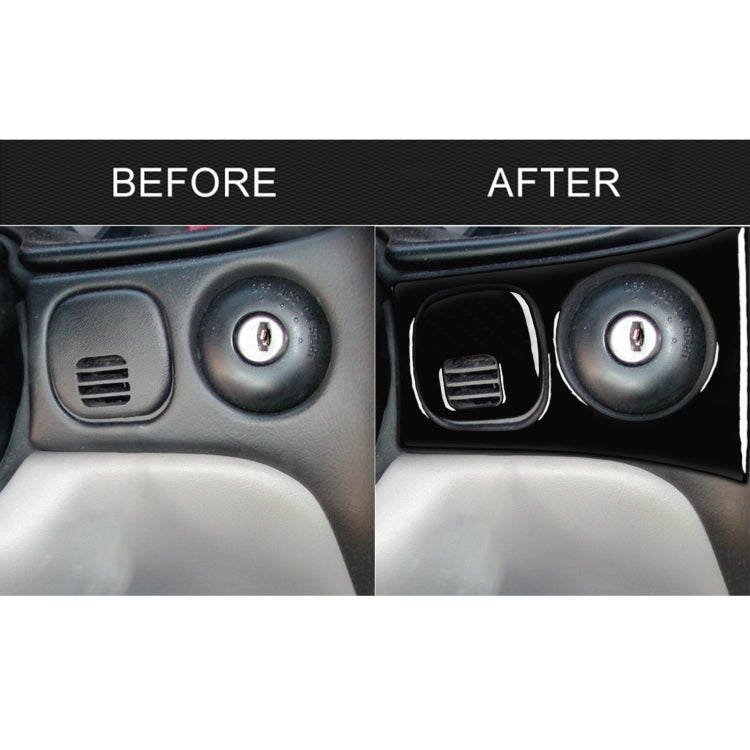 For Chevrolet Corvette C5 1998-2004 Car Key Panel + Headlight Switch Decorative Sticker, Left Drive - Car Interior Mouldings by PMC Jewellery | Online Shopping South Africa | PMC Jewellery | Buy Now Pay Later Mobicred
