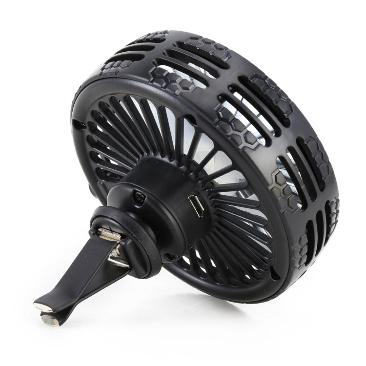 F203A Portable Car Air Outlet Electric Cooling Fan - Heating & Fans by PMC TechLife | Online Shopping South Africa | PMC TechLife