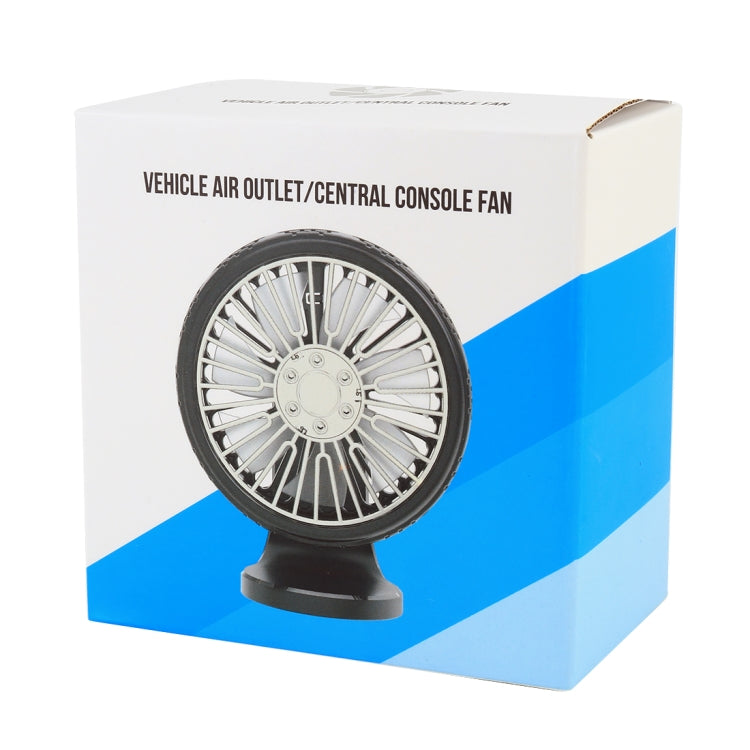 F203A Portable Car Air Outlet Electric Cooling Fan - Heating & Fans by PMC TechLife | Online Shopping South Africa | PMC TechLife