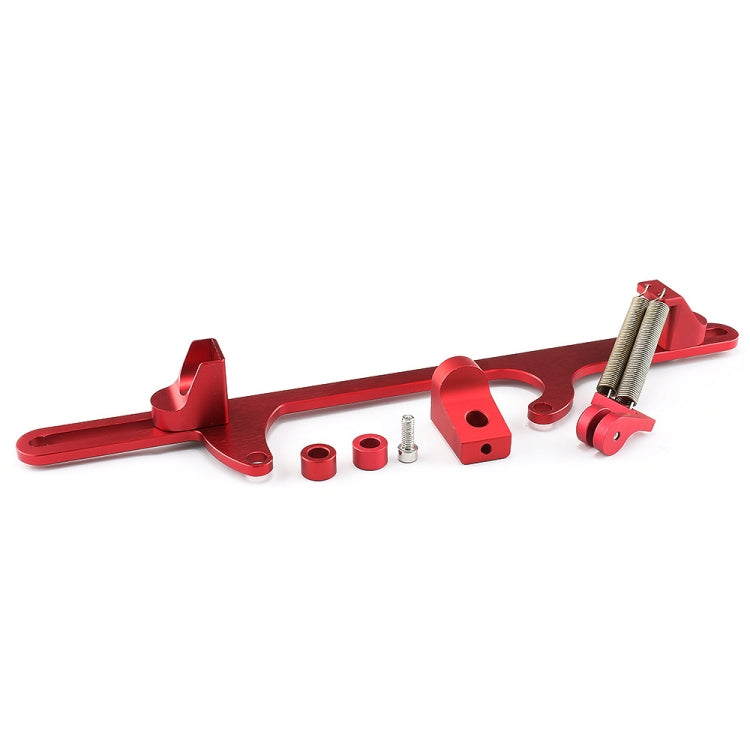 Car Modification Accessories Aluminum Alloy 4500 Series Cable Base Throttle Bracket Throttle Valve Cable(Red) - Engine Fittings by PMC TechLife | Online Shopping South Africa | PMC TechLife | Buy Now Pay Later Mobicred