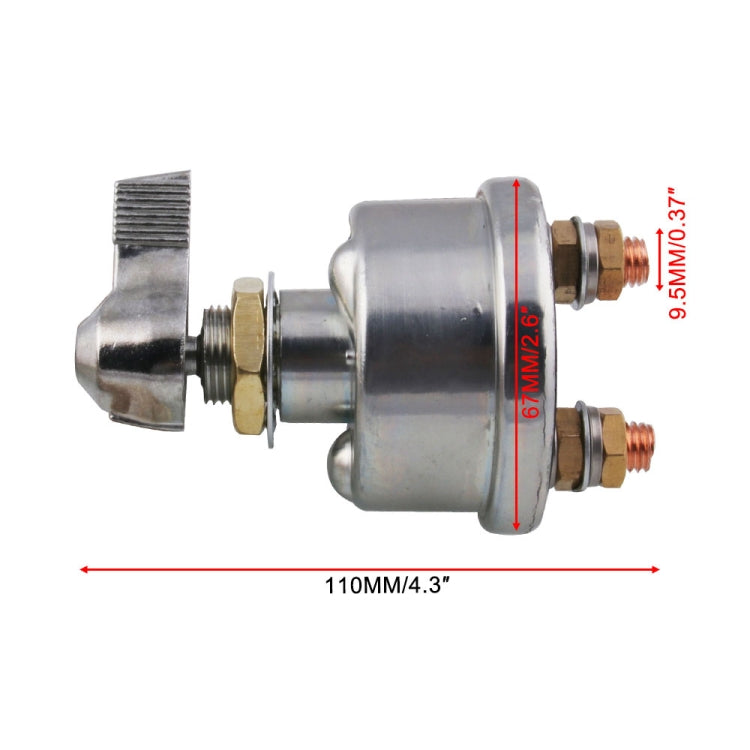 12V 125A Master Battery Disconnect Battery Switch Power Isolator Cut Off Kill Switch for UVT ATV Marine - Car Switches by PMC TechLife | Online Shopping South Africa | PMC TechLife | Buy Now Pay Later Mobicred