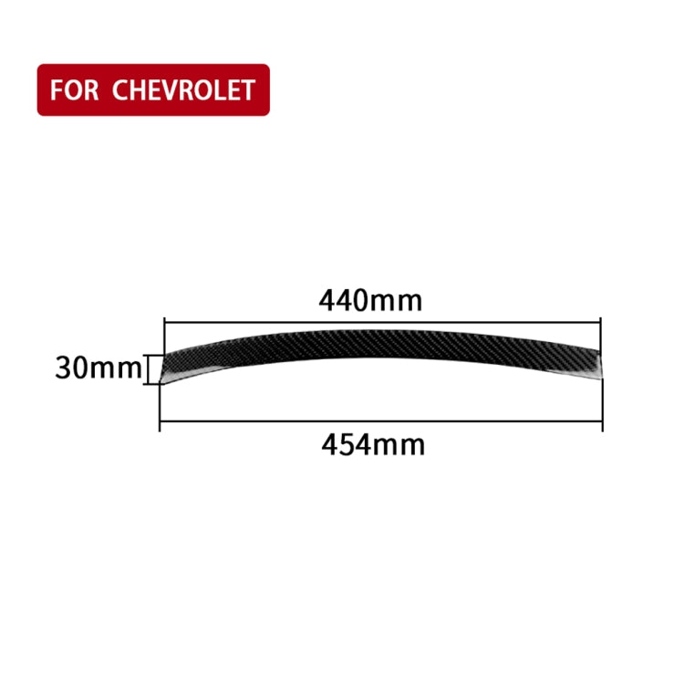 Car Carbon Fiber Dashboard Decorative Stripe for Chevrolet Cruze 2009-2015, Left Drive - Car Interior Mouldings by PMC TechLife | Online Shopping South Africa | PMC TechLife | Buy Now Pay Later Mobicred