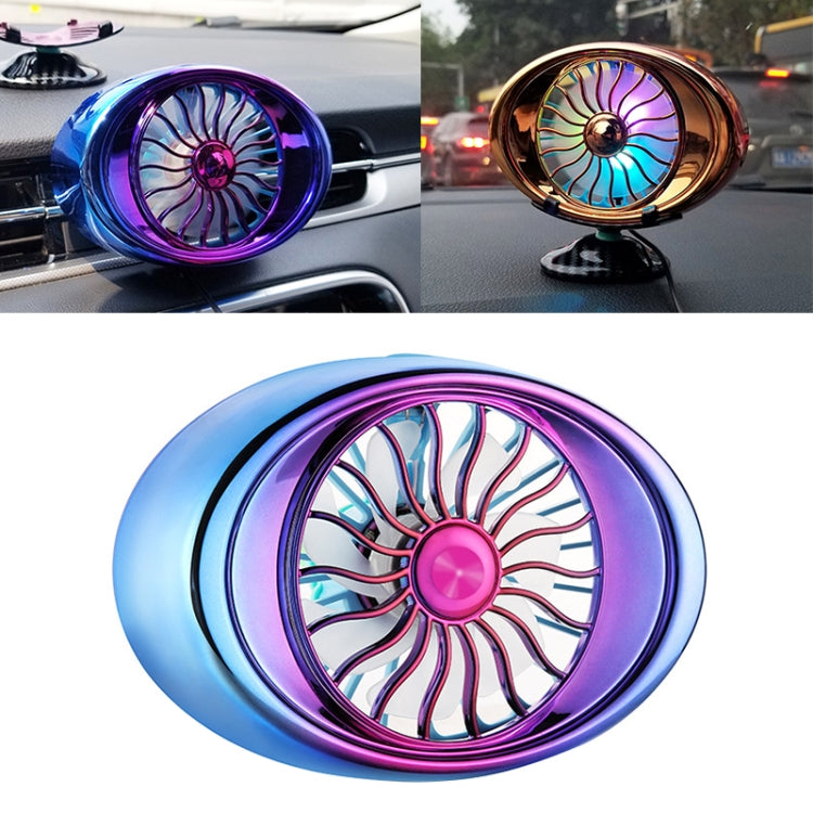 Car Vent Fan Multi-function USB Interface LED Lamp Portable Fan - Heating & Fans by PMC TechLife | Online Shopping South Africa | PMC TechLife | Buy Now Pay Later Mobicred