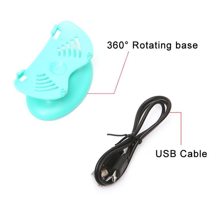 Car Vent Fan Multi-function USB Interface LED Lamp Portable Fan - Heating & Fans by PMC TechLife | Online Shopping South Africa | PMC TechLife | Buy Now Pay Later Mobicred